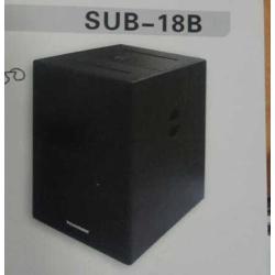 PEAKOMAR SINGLE 18 Inches SUBWOOFER/BASS SYSTEM SUB-18B 1500W - deluxe.com.ng