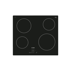 Bosch Serie | 4 Electric hob 60 cm Black, surface mount without frame | PKE611B17E