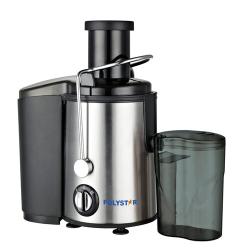Polystar Juice Extractor | PV-JE3337K 68MM Electric Juice Extractor With 1 Litre Fruit Pomace Cup And 3 Speed Mode - deluxe.com.ng