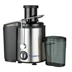 Polystar Juice Extractor 65MM/ BS Plug Wide Feeder/ Stainless Steel Housing Juice And Pulp Separate Design/ Large Pulp Collector -PV-JE88 - deluxe.com.ng