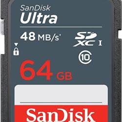 Sandisk 64GB Ultra SDXC Memory Card For Camera (DAME) - deluxe.com.ng