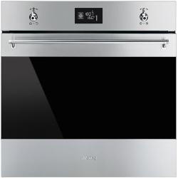 SMEG OVEN | SFP6390X| 60CM 79 LITRES CLASSIC MULTIFUNCTION MAXI PLUS ELECTRIC THERMOVENTILATED OVEN,PYROLITIC,CLASSICA, ANTIFINGERPRINT STAINLESS STEEL - deluxe.com.ng