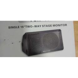 PEAKOMAR SINGLE 15 Inches TWO-STAGE MONITOR FSR-15M SPEAKER 8500W- deluxe.com.ng