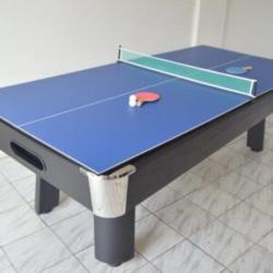 GATEGOLD FITNESS - Snooker Table with Dinning (Tennis) Top 8ft -deluxe.com.ng