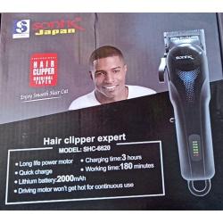 SONIK JAPAN RECHARGEABLE HAIR CLIPPER SHC-6620 - deluxe.com.ng