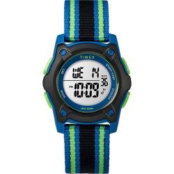 TIMEX T7C260 TIME MACHINE KID’S DIGITAL DOUBLE LAYER FABRIC STRAP WATCH - Deluxe.com.ng