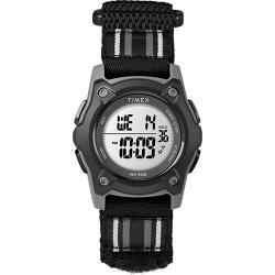 TIMEX T7C264 TIME MACHINE KIDS’ DIGITAL DOUBLE LAYER FABRIC BLACK,GRAY WATCH - Deluxe.com.ng