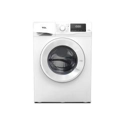 TCL WASHING MACHINE | TCL F608FLS 8KG Front Load Automatic Washing Machine| Silver Colour - deluxe.com.ng
