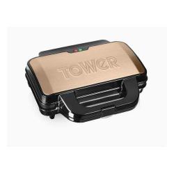 Tower | T27013RG Deep Fill Sandwich Maker With Automatic Temp. Control- deluxe.com.ng