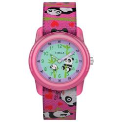 Timex Girls Time Machines Analog Elastic Fabric Strap Watch |T7C771|