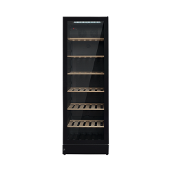 Vestfrost Display Refrigerator | WFG185 368 Litres Upright Built-In-Wine Chiller 197 Bottles Capacity - Black Finish  - Black Finish - deluxe.com.ng