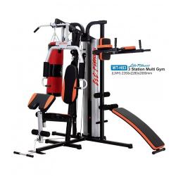 LITE FITNESS WT-H83 3 Station Multi Gym - Deluxe.com.ng