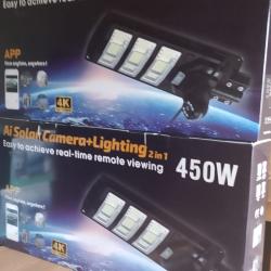 AI SOLAR CAMERA + LIGHTING 2IN1 450W 