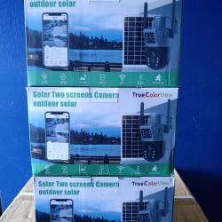 TRUECOLORVIEW V380 APP SOLAR TWO SCREENS CAMERA OUTDOOR SOLAR