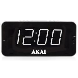 AKAI AM/FM Jumbo Alarm Clock Radio With 1.8-Inch LED Display-deluxe.com.ng