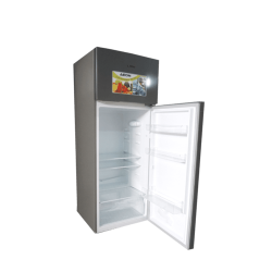 Aeon Refrigerator | Aeon Refrigerator RT170L 170 Litre Double Door D-frost- Grey Colour - deluxe.com.ng