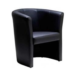 Black Leisure Office Sofa Single Sitter - deluxe.com.ng