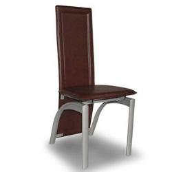Dining Chair (Brown Leather)