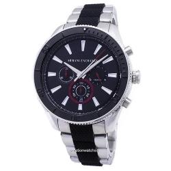 ARMANI EXCHANGE AX1813 MEN’S CHRONOGRAPH TWO-TONE BRACELET WATCH - deluxe.com.ng