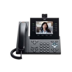 Cisco UC Phone 9951, Charcoal, Std Handset with Camera