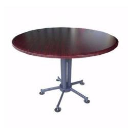 Round Office Table (Mahogany)