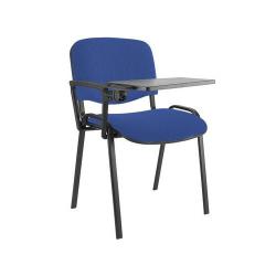 Office Chair with Writing Pad (R16 Blue) - deluxe.com.ng
