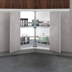NESTA CORNER REVOLVING BASKET