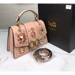 D&G DESIGNER WOMEN'S HAND BAG|PINK - deluxe.com.ng