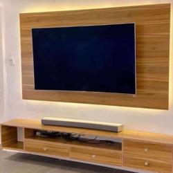 LIGHT BROWN TV STAND (MIFU)