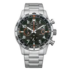 CITIZEN CA0790-83E MEN’S ECO-DRIVE CHRONOGRAPH SILVER WATCH- deluxe.com.ng