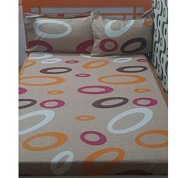 Circle Pattern Bedsheet - deluxe.com.ng