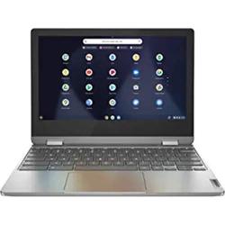 Lenovo Flex 3 11-inch 2-in-1 Chrome book Laptop – Mediatek MT81831.6 gigahertz– 4GB Memory – 32GB eMMC – Arctic Grey – 82KM0002US, Chrome OS  (PW)