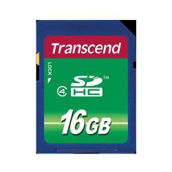 Transcend 16gb SDHC Card SD 2.0 Class 4
