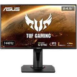 ASUS TUF Gaming VG259Q 24.5 Inch Gaming Monitor -(1920×1080), 144Hz,IPS, G-Sync compatible, Speakers, HDMI & Display Port, Swivel, Tilt, Pivot/Height Adjustment, Black - Deluxe.com.ng