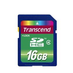 Transcend 16 GB High Speed SDHC Class 4 Flash Memory Card TS16GSD