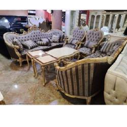 COMPLETE QUALITY SET OF SOFAS WITH DINING SET (FIKLA) - deluxe.com.ng