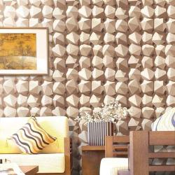 3D MOOKA BROWN WALLPAPER MK1058 