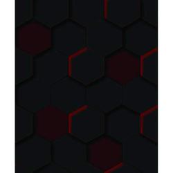 3D BLACK AND RED WALLPAPER | YS-190703 