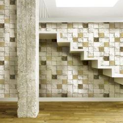 STONE WALLS 3D WALLPAPER DM0402 