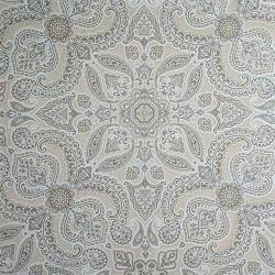 3D MOOKA CREAM DAMASK WALLPAPER - MK1055