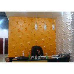 PVC FOR OFFICE 3D TEXTURED WALL PANELS -