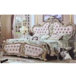QUALITY DESIGNED ROYAL SILVER & LILAC BED - AVAILABLE (JAFU) - deluxe.com.ng