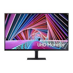 SAMSUNG 32 Inch 4K UHD Monitor with HDR 10 (3840 x 2160 @ 60 Hz), 3 Sided Borderless Design, TUV-Certified Intelligent Eye Care, Display Port /HDMI (LS32A700NWNXZA) (PW)