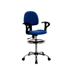 Office Teller Chair (Blue) - deluxe.com.ng