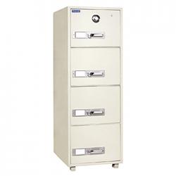 Ultimate 4-drawer fireproof cabinet - Combination Lock