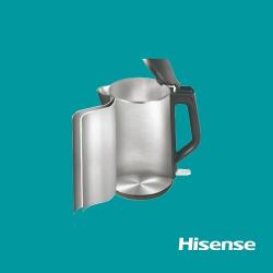 Hisense 1.5L Double Wall Kettle Black | HK15DWBK - deluxe.com.ng