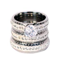 Eternity Stone Wedding Ring