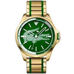 lacoste gold watch mens