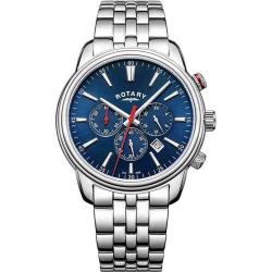 ROTARY GB05083/05 MENS MONACO BLUE DIAL CHRONOGRAPH WATCH