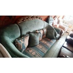 7 SEATERS SOFA LIGHT GREEN (GIDI)